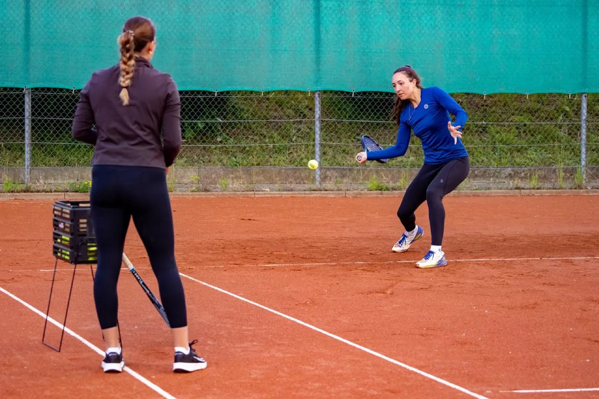 Training auf dem Platz